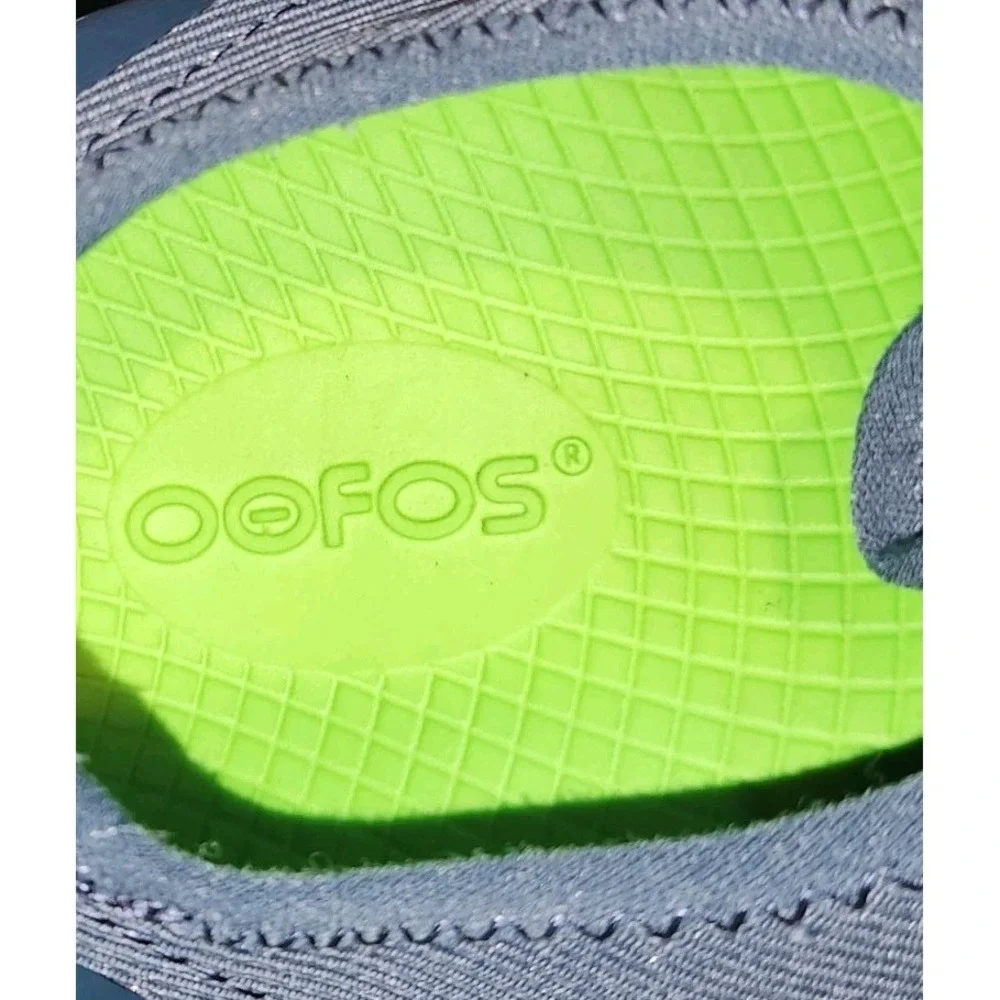 OOFOS OOmg Sport LS Low‎ Shoe - Recovery Blue Sneaker Shoes Men's 9.5